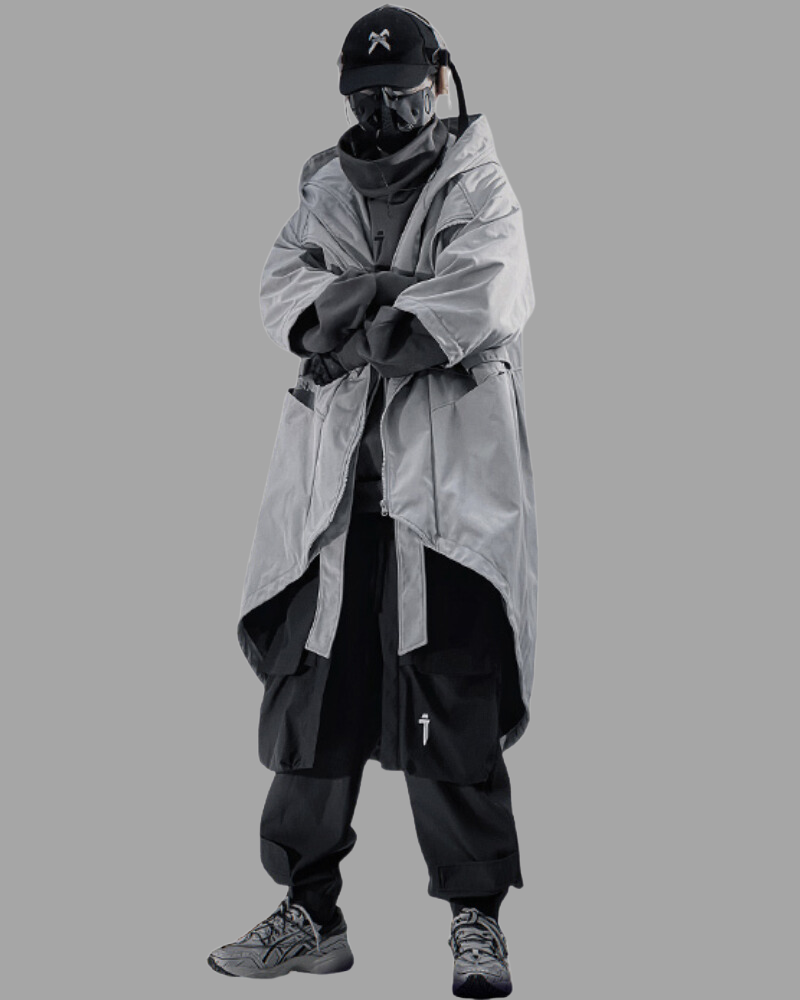 Versatile Unisex Techwear Jacket - techwear jacket - Versatile Unisex Techwear Jacket for All Seasons - View 2