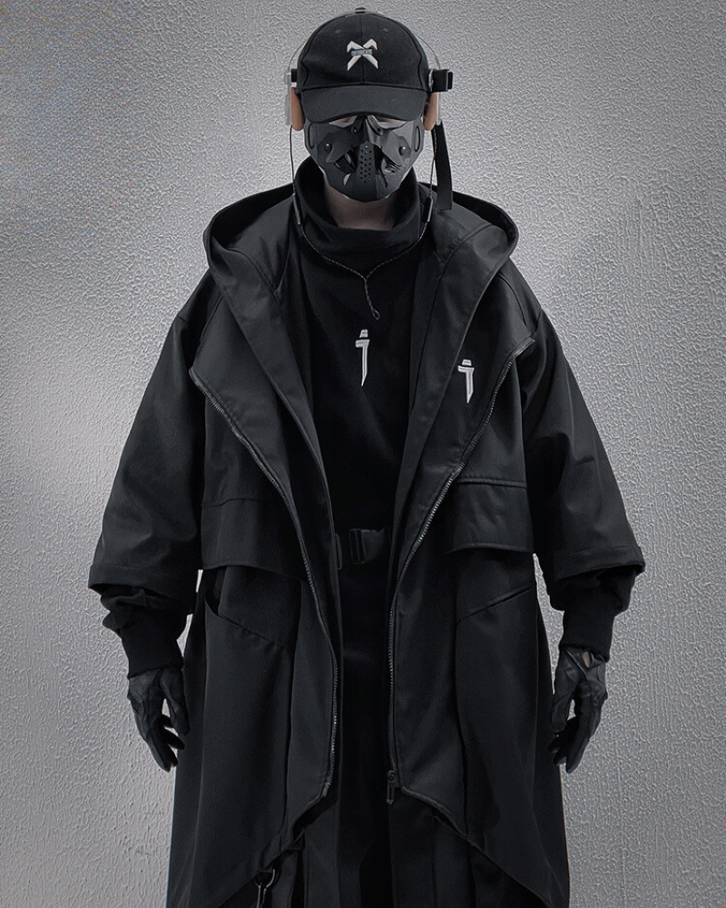 Versatile Unisex Techwear Jacket - techwear jacket - Versatile Unisex Techwear Jacket for All Seasons - View 9