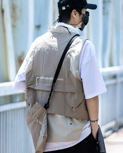 Versatile Urban Backpack Vest -  durable vest - Urban Backpack Vest for Versatile Winter Fashion - View 6