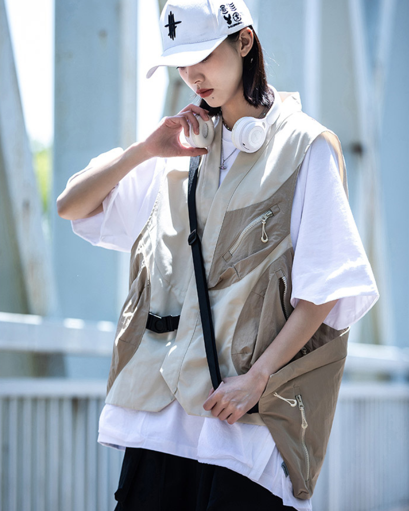 Versatile Urban Backpack Vest -  winter fashion - Urban Backpack Vest for Versatile Winter Fashion - View 9