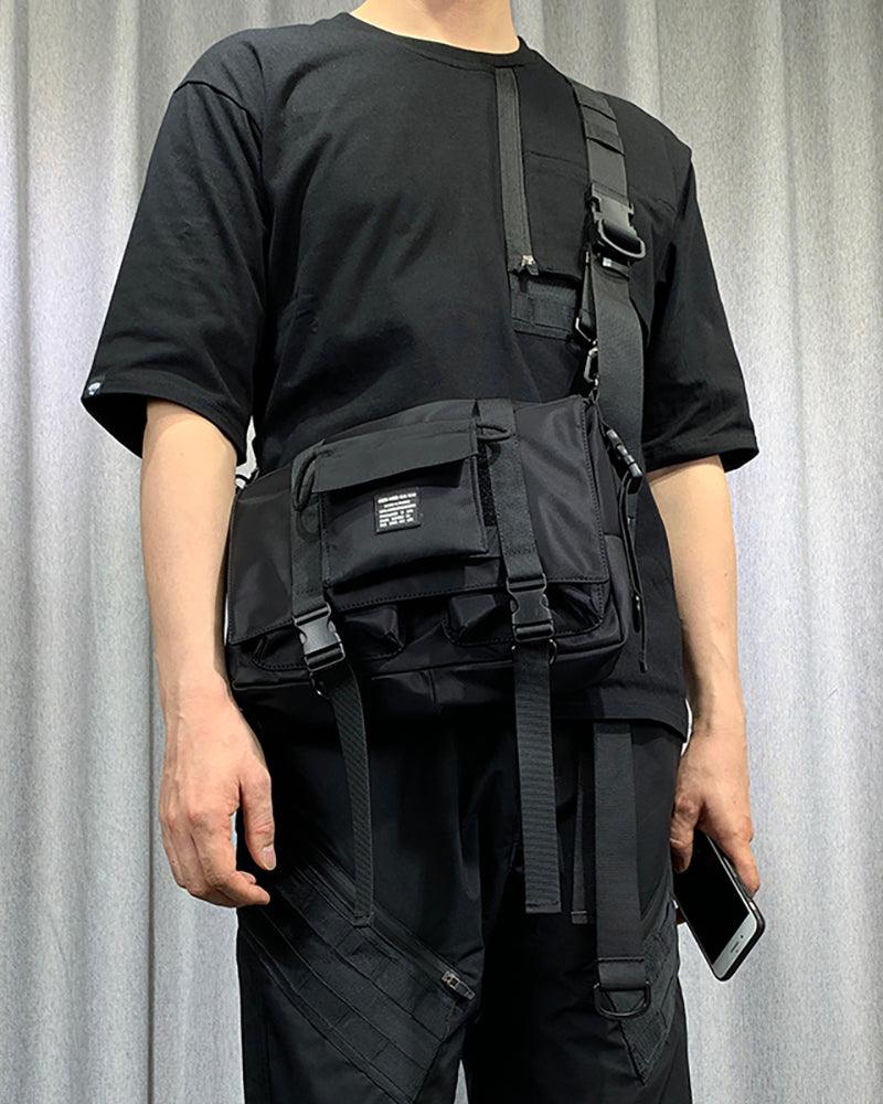 Versatile Urban Sling Bag -  daily adventure bag - Versatile Sling Bag for Urban Techwear and Casual Outings - View 4