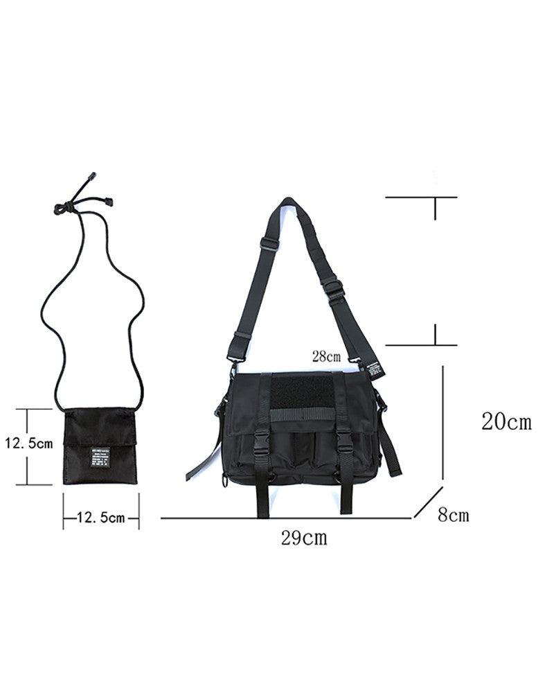 Versatile Urban Sling Bag -  sling bag - Versatile Sling Bag for Urban Techwear and Casual Outings - View 5