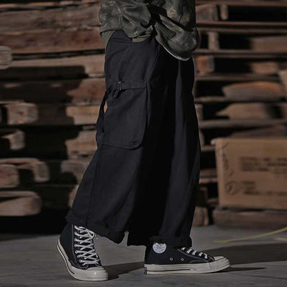 Versatile Utility Cargo Trousers -  comfortable loose fit - Comfortable Cargo Pants with Practical Pockets - View 4