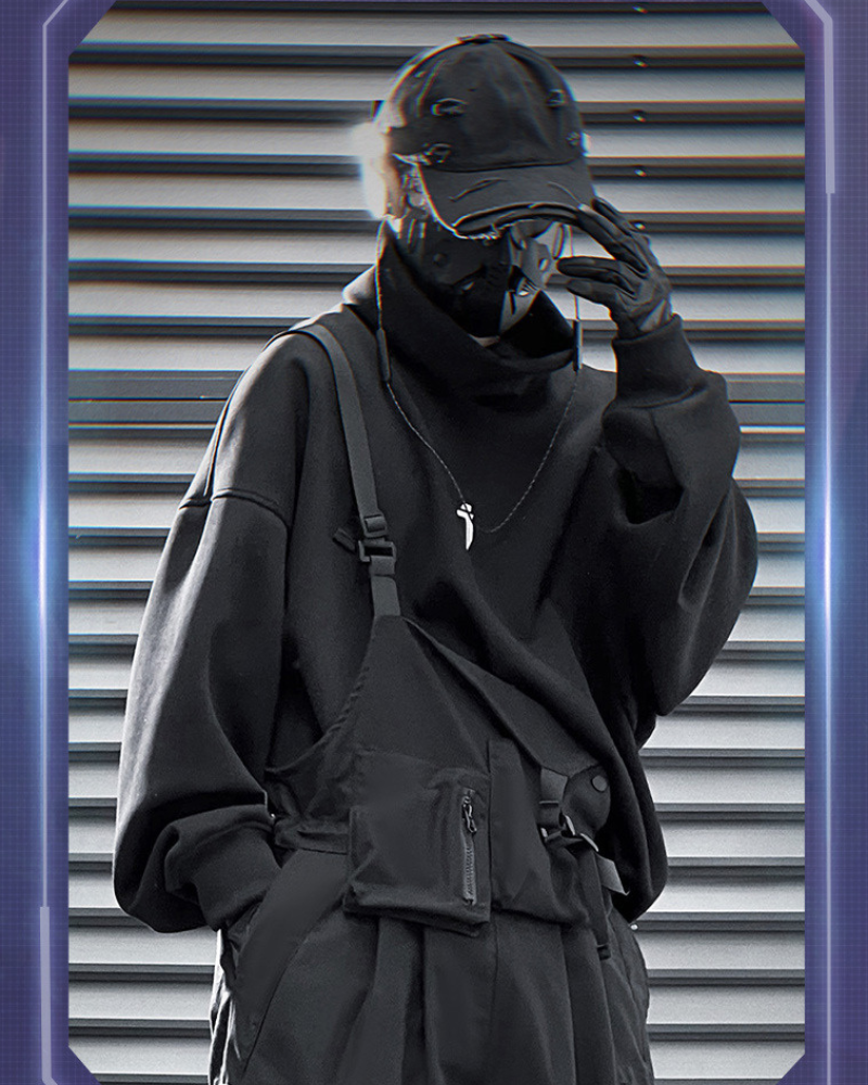 Versatile Utility Overall Pants -  overall pants - Stylish Multi-Pocket Utility Overall Pants for Everyday Use - View 6