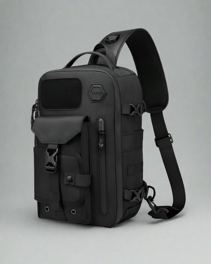 Versatile Waterproof Chest Pack - large capacity chest pack - Spacious Waterproof Chest Pack for Outdoor Adventures - Main view