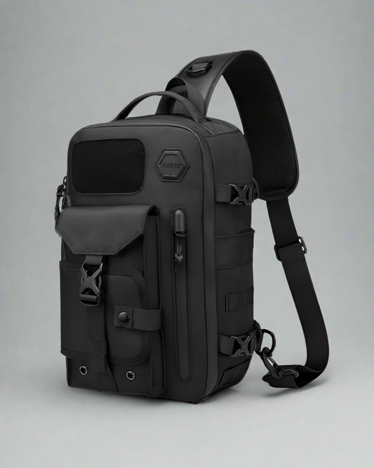 Versatile Waterproof Chest Pack - large capacity chest pack - Spacious Waterproof Chest Pack for Outdoor Adventures - Main view