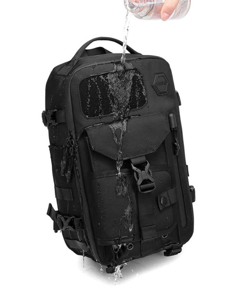 Versatile Waterproof Chest Pack -  techwear accessories - Spacious Waterproof Chest Pack for Outdoor Adventures - View 6