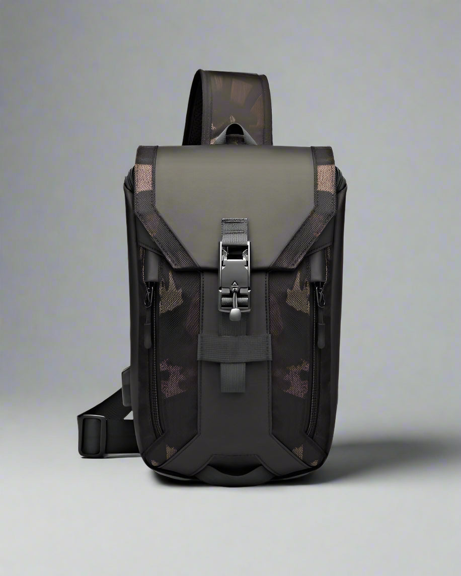 Versatile Waterproof Sling Backpack -  comfortable - Stylish Waterproof Sling Backpack for Daily Adventures - View 3