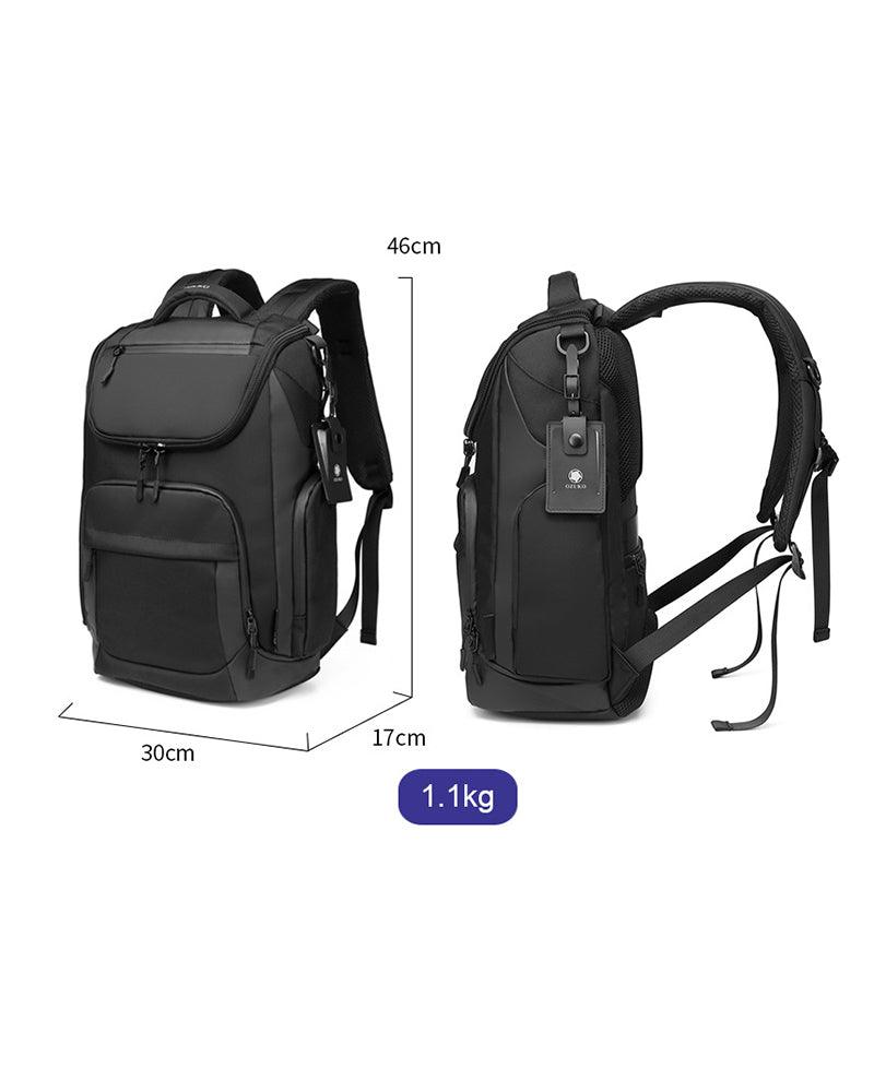 Versatile Waterproof Tech Backpack -  daily adventure backpack - Stylish Waterproof Tech Backpack for Everyday Use - View 9