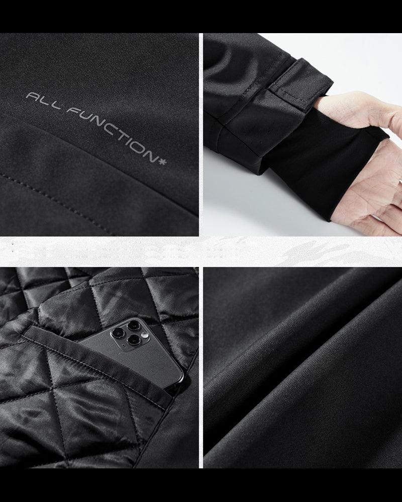 Versatile Winter Cargo Jacket - stylish winter jacket - Futuristic Winter Cargo Jacket with Chest Pockets - View 10