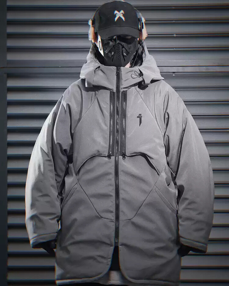 Versatile Winter Hooded Jacket - winter jacket - Stylish Winter Hooded Jacket for Daily Comfort - Main view