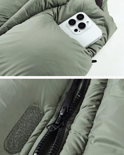 Versatile Winter Nylon Vest -  nylon vest - Functional Unisex Winter Nylon Vest for Layering - View 7
