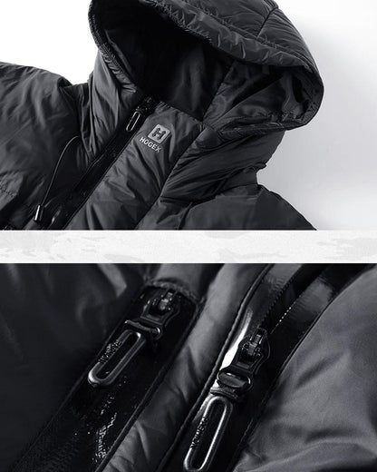 Versatile Winter Tech Jacket -  futuristic design jacket - Stylish Winter Tech Jacket for Urban Exploration - View 7