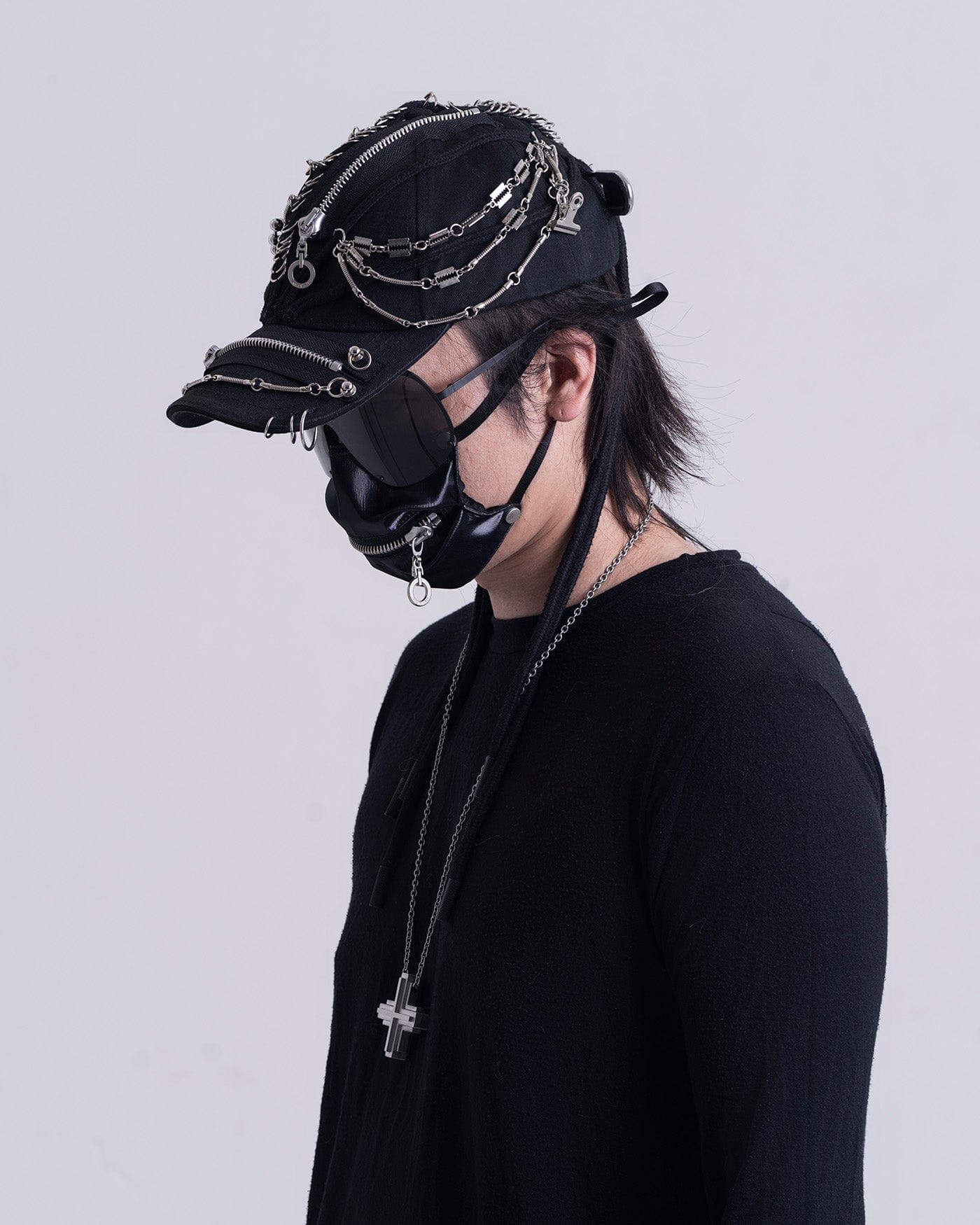 Versatile Zip Dreadlock Cap -  baseball cap - Stylish Zip Dreadlock Cap for Urban Fashion - View 10