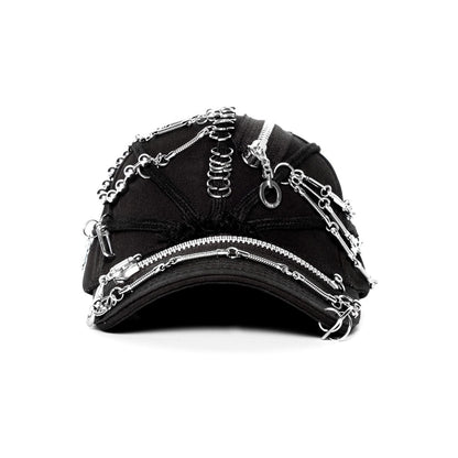 Versatile Zip Dreadlock Cap - dreadlock cap - Stylish Zip Dreadlock Cap for Urban Fashion - Main view