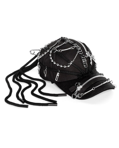 Versatile Zip Dreadlock Cap -  streetwear cap - Stylish Zip Dreadlock Cap for Urban Fashion - View 5
