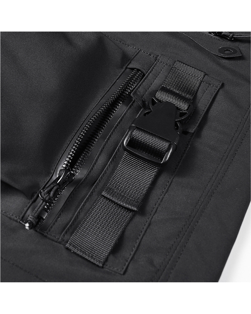 Versatile Zip Pocket Cargo Shorts -  adjustable fit shorts - Comfortable Zip Pocket Cargo Shorts for Everyday Wear - View 4