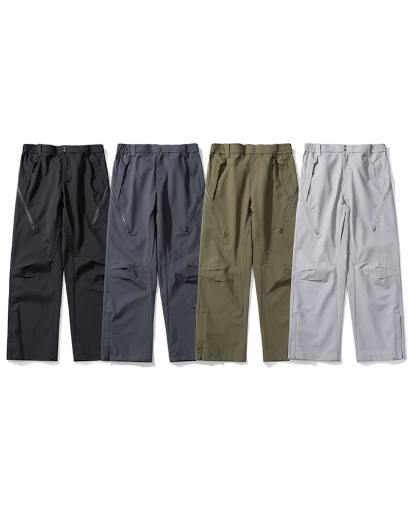 Versatile Zip-Up Adventure Pants -  comfortable hiking trousers - Adventure-Ready Zip-Up Hiking Pants for Comfort - View 11