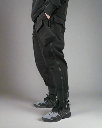 Versatile Zip-Up Cargo Pants -  active lifestyle pants - Breathable Zip-Up Cargo Pants for Active Lifestyles - View 3