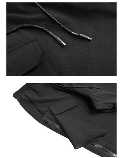 Versatile Zip-Up Cargo Pants - breathable cargo pants - Breathable Zip-Up Cargo Pants for Active Lifestyles - View 8