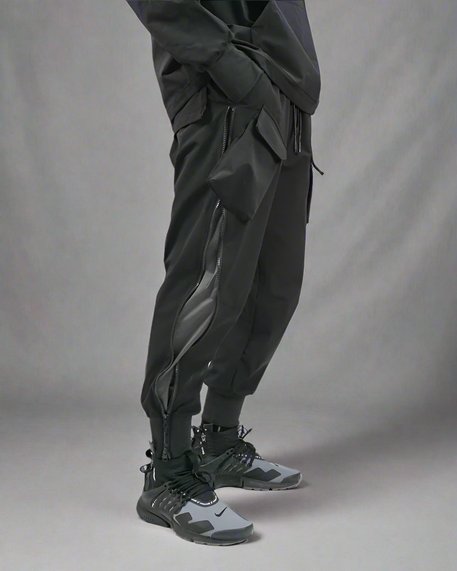 Versatile Zip-Up Cargo Pants - cargo pants - Breathable Zip-Up Cargo Pants for Active Lifestyles - View 2