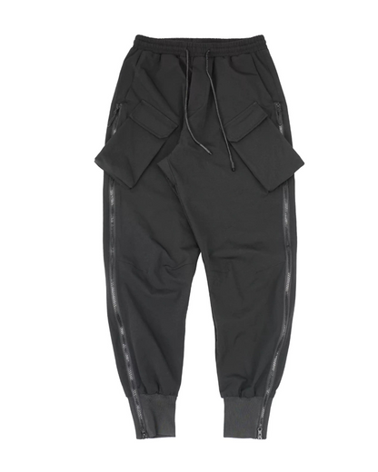 Versatile Zip-Up Cargo Pants -  techwear pants - Breathable Zip-Up Cargo Pants for Active Lifestyles - View 6