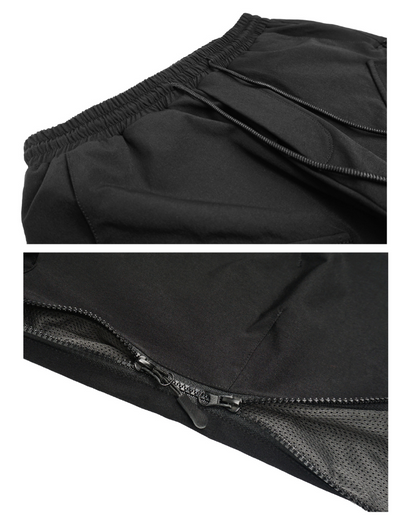 Versatile Zip-Up Cargo Pants -  zip-up pants - Breathable Zip-Up Cargo Pants for Active Lifestyles - View 7