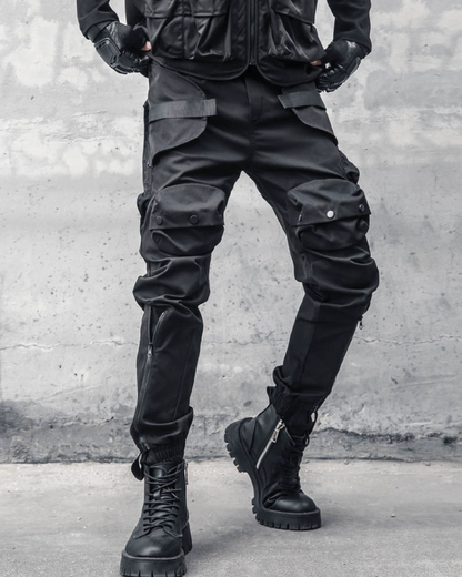 Versatile Zippered Cargo Trousers - cargo trousers - Functional Zippered Cargo Trousers for Everyday Use - View 2