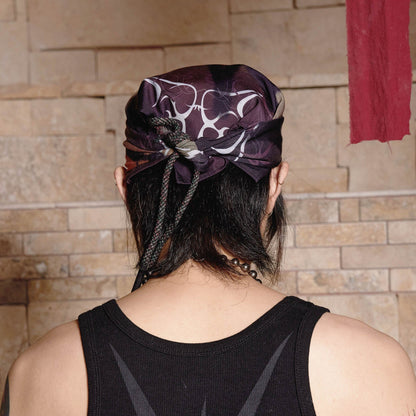 Vibrant Abstract Graffiti Headscarf - stylish headscarf - Vibrant Abstract Graffiti Headscarf for Stylish Wear - View 2