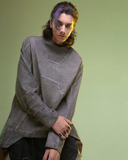 Vibrant Cyberpunk 3D Sweatshirt -  3d sweatshirt - Futuristic 3D Cyberpunk Sweatshirt for Stylish Comfort - View 4