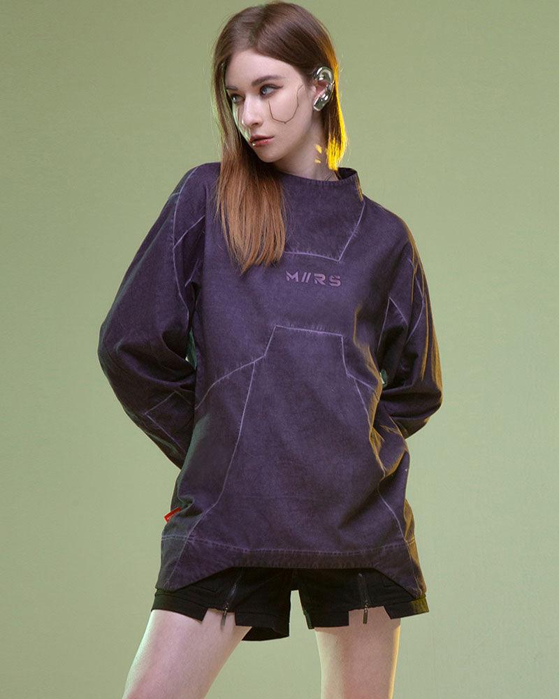 Vibrant Cyberpunk 3D Sweatshirt - BEST SELLERS - Futuristic 3D Cyberpunk Sweatshirt for Stylish Comfort - Main view