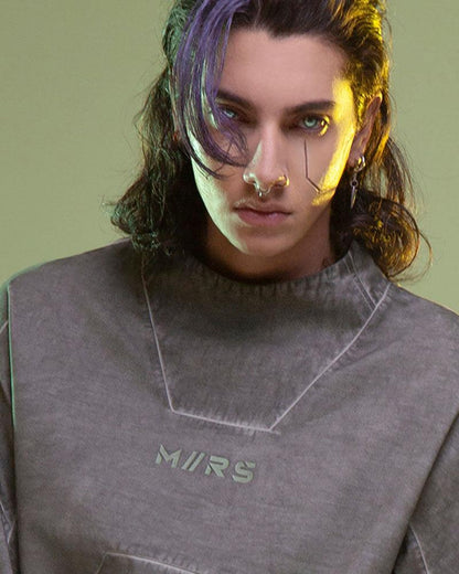 Vibrant Cyberpunk 3D Sweatshirt -  casual wear - Futuristic 3D Cyberpunk Sweatshirt for Stylish Comfort - View 26