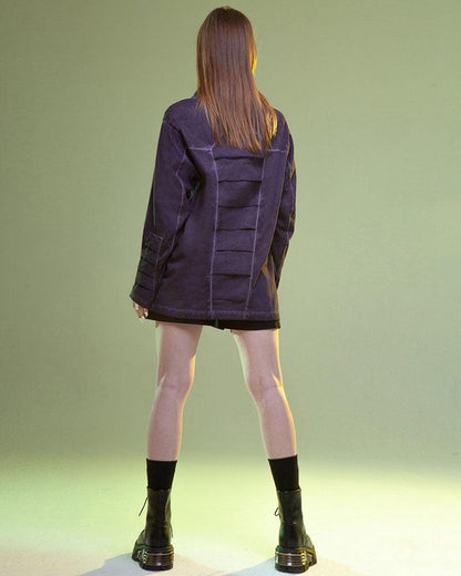 Vibrant Cyberpunk 3D Sweatshirt -  futuristic - Futuristic 3D Cyberpunk Sweatshirt for Stylish Comfort - View 18