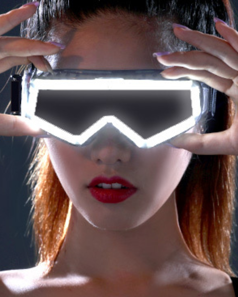 Vibrant Glow Party Eyewear -  comfortable fit eyewear - Vibrant LED Glasses for Rave and Party Fun - View 10