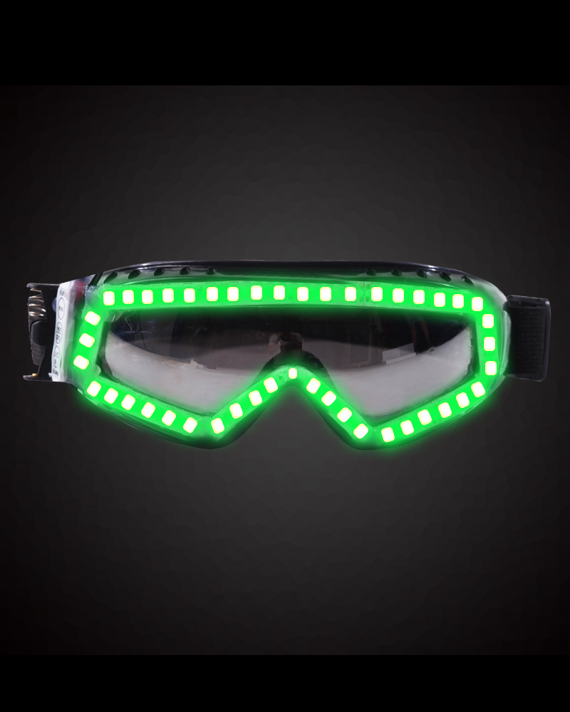 Vibrant Glow Party Eyewear -  comfortable fit eyewear - Vibrant LED Glasses for Rave and Party Fun - View 3