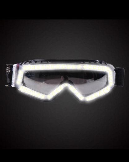 Vibrant Glow Party Eyewear - vibrant light displays - Vibrant LED Glasses for Rave and Party Fun - View 2