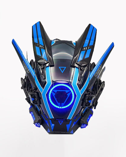 Vibrant LED Cyberpunk Helmet - New Arrivals - Vibrant LED Cyberpunk Helmet for Unique Style - View 3