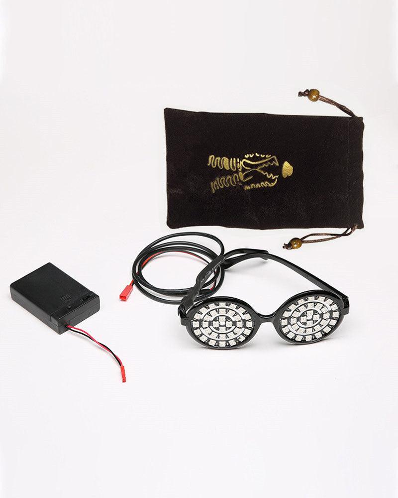 Vibrant LED Light-Up Glasses -  colorful party glasses - Stylish LED Light-Up Glasses for Any Occasion - View 12