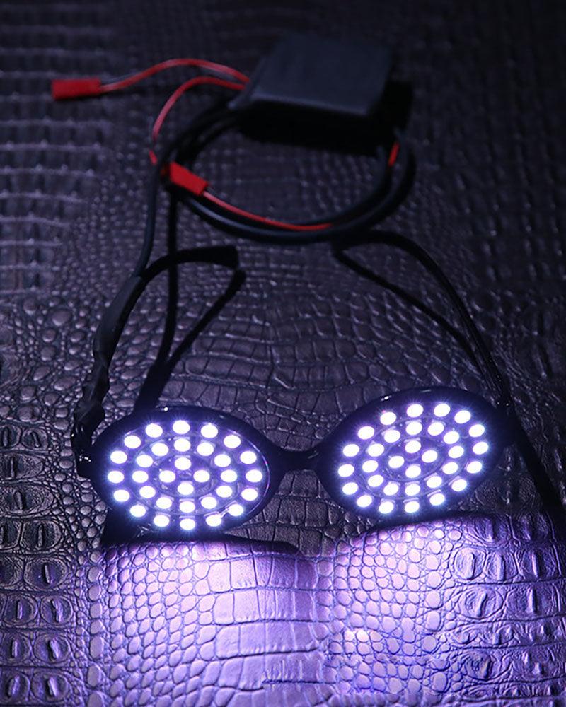 Vibrant LED Light-Up Glasses - futuristic style glasses - Stylish LED Light-Up Glasses for Any Occasion - View 10