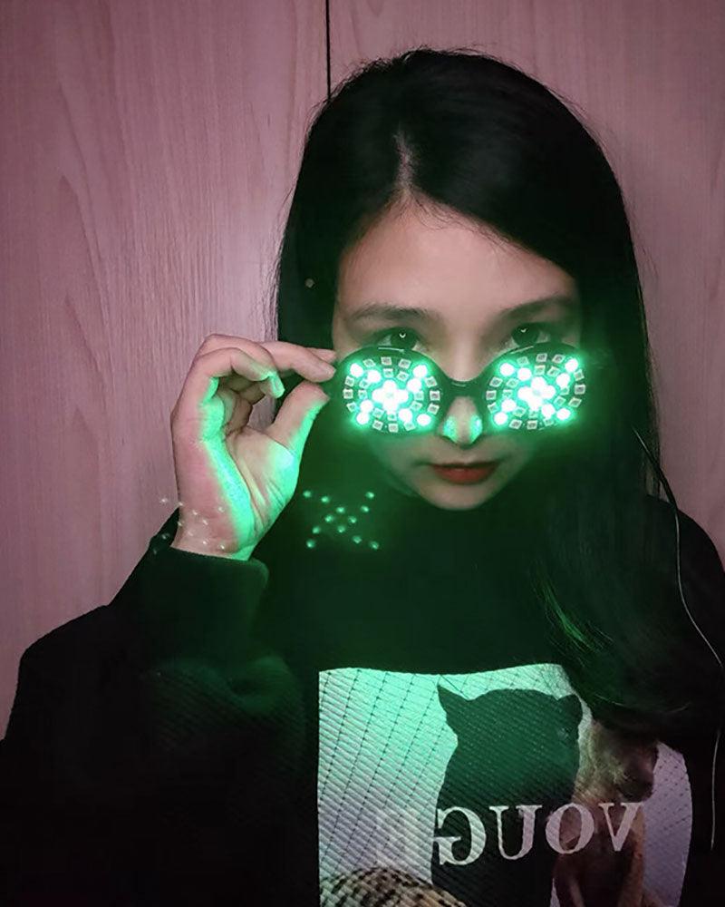 Vibrant LED Light-Up Glasses - led glasses - Stylish LED Light-Up Glasses for Any Occasion - View 3