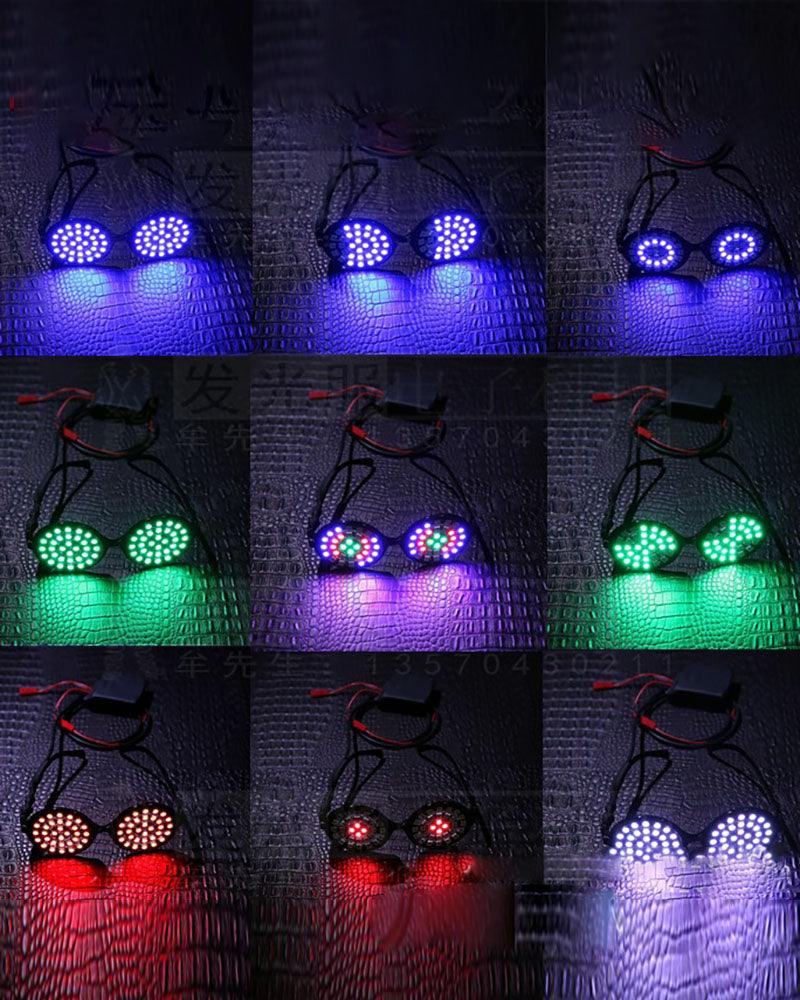 Vibrant LED Light-Up Glasses -  light-up glasses - Stylish LED Light-Up Glasses for Any Occasion - View 7
