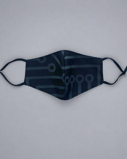 Vibrant Reflective Futuristic Face Mask - reflective mask - Reflective Futuristic Face Mask for Unique Style - View 2