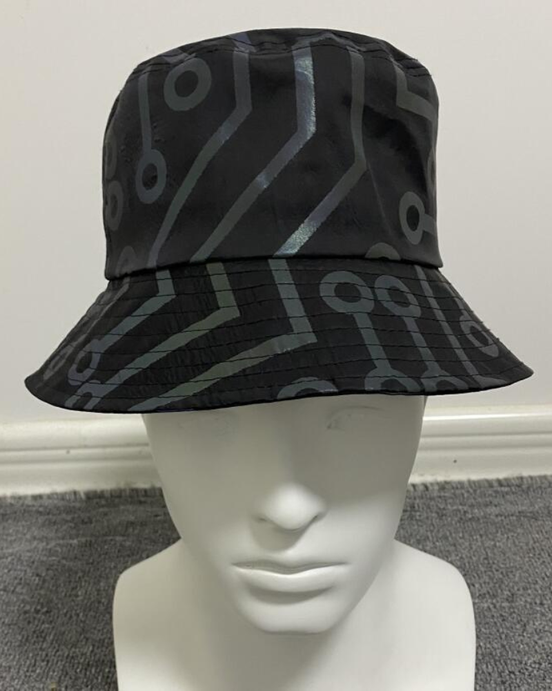 Vibrant Reflective Rainbow Bucket Hat - stylish bucket hat - Reflective Rainbow Bucket Hat for Stylish Looks - View 16