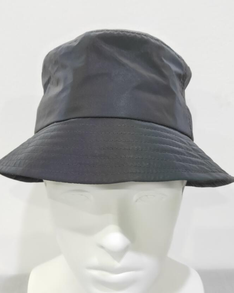 Vibrant Reflective Rainbow Bucket Hat -  techwear accessories - Reflective Rainbow Bucket Hat for Stylish Looks - View 13