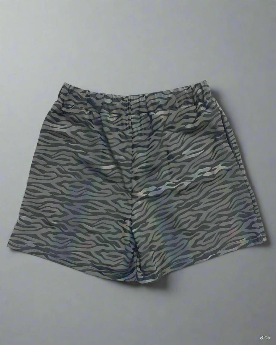 Vibrant Reflective Running Shorts -  colorful shorts - Vibrant Reflective Running Shorts for Stylish Athletes - View 10