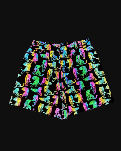 Vibrant Reflective Running Shorts -  colorful shorts - Vibrant Reflective Running Shorts for Stylish Athletes - View 17