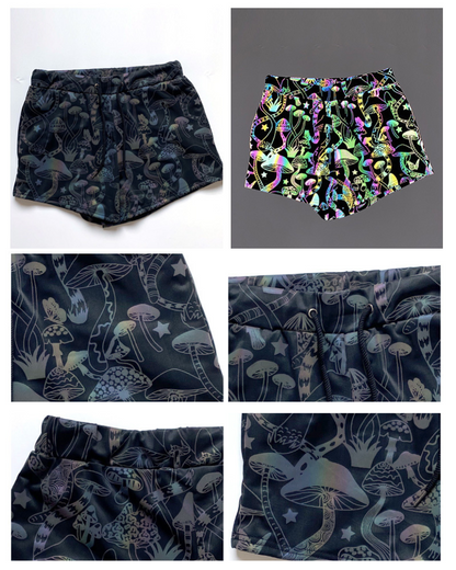 Vibrant Reflective Running Shorts -  comfortable running shorts - Vibrant Reflective Running Shorts for Stylish Athletes - View 18