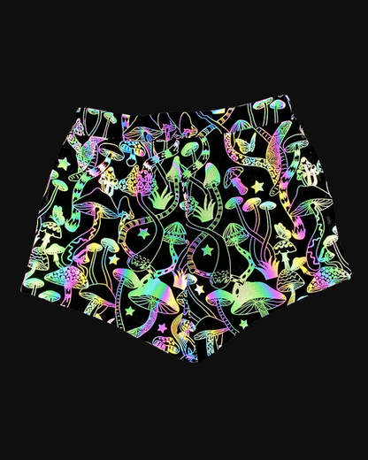 Vibrant Reflective Running Shorts - reflective running gear - Vibrant Reflective Running Shorts for Stylish Athletes - View 15