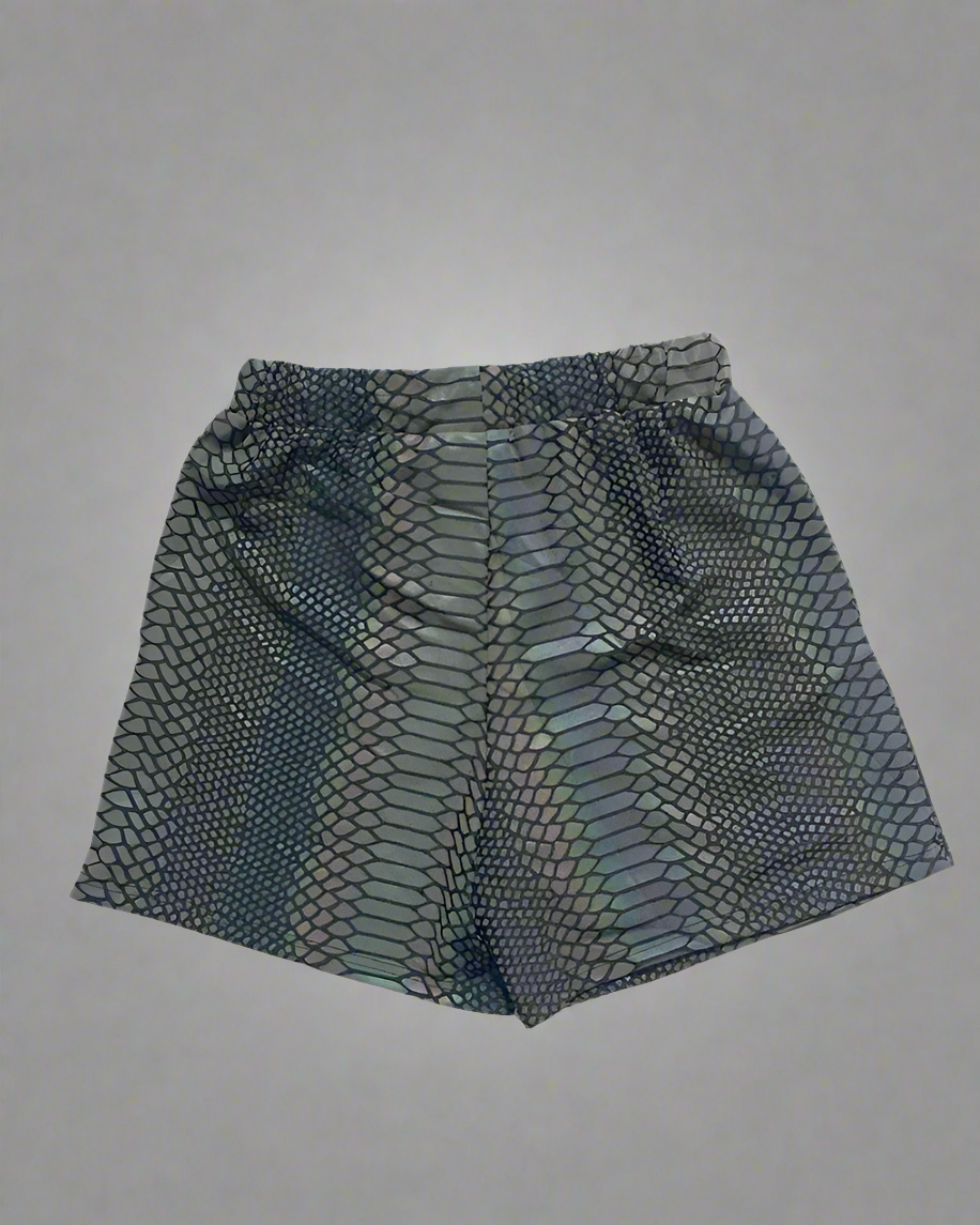 Vibrant Reflective Running Shorts - running shorts - Vibrant Reflective Running Shorts for Stylish Athletes - View 9