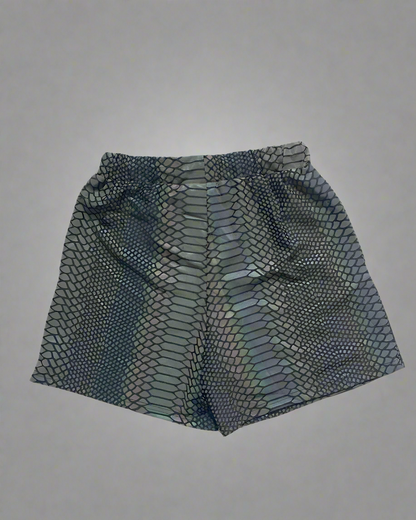 Vibrant Reflective Running Shorts - running shorts - Vibrant Reflective Running Shorts for Stylish Athletes - View 9